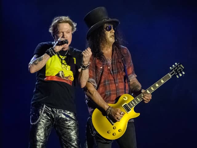 Axl Rose and Slash