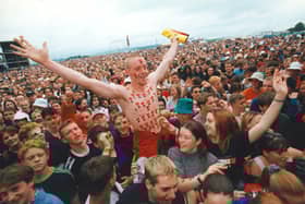 Strathclyde Park was filled with revellers on the second year
