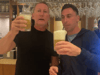 Watch: Celtic legend Scott Brown joins Arsenal great Ray Parlour in downing bizzare alcoholic drink in toast to talkSPORT duo