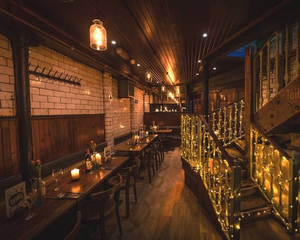 The interior of Brel Bar, which is currently seeing the Union appeal a decrease in wages