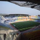 General view of the Suwon World Cup Stadium in Korea