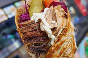  After a few happy pints in the Merchant City, toddle down the road to Shawarma King where they will introduce you to the Levantine delights of their takeaway menu. Someone will shave meat into a freshly baked naan bread, then add pickles, salad and homemade garlic and chilli sauce. You will leave very happy.