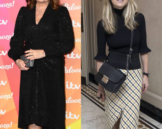 Lorraine Kelly offers support to Fiona Phillips (Getty Images) 