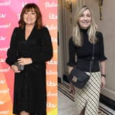Lorraine Kelly offers support to Fiona Phillips (Getty Images) 
