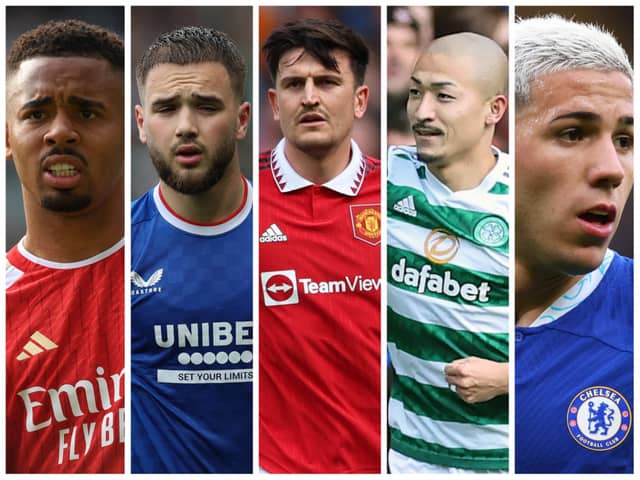 Celtic and Rangers five year net spend compared to English Premier League clubs (Getty) 
