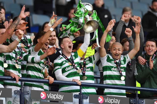 Celtic won the Viaplay Cup last season (Getty) 