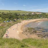 Over on the East coast, you can find Coldingham Beach a few miles south of the idyllic village of Eyemouth, The Sunday Times describes the beach as such: “There’s crystal-clear water frequented by seals, whales, dolphins and surfers; a friendly café and recently improved wheelchair access to what is a hidden jewel of the Berwickshire coast.”