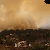 Thousands have evacuated their homes due to a wildfire in La Palma