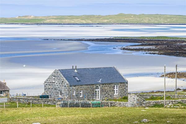 Located on the Isle of North Uist, Mission House is a stunning old converted church