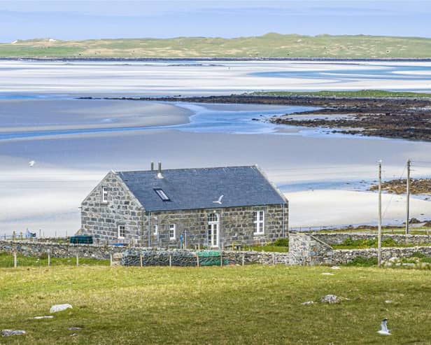 Located on the Isle of North Uist, Mission House is a stunning old converted church