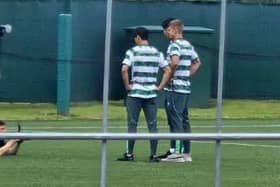 Maik Nawrocki is set to be unveiled as Celtic’s third signing of the day after an image was leaked on social media