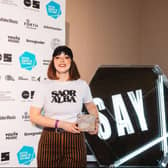 Berta Kennedy, winner of the 2022 Sound of Young Scotland Award.