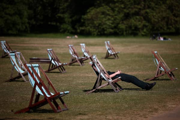 When will the sunny weather return in the UK?
