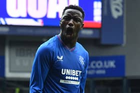 Rangers striker Fashion Sakala is wanted in Saudi Arabia (Pic: Getty) 