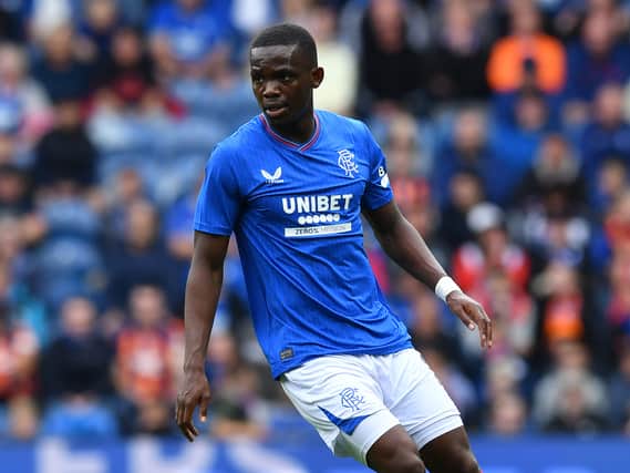 Rabbi Matondo was apparently watch Leeds United v Cardiff City from the Elland Road stands last weekend (Pic: Getty) 