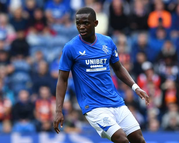 Rabbi Matondo was apparently watch Leeds United v Cardiff City from the Elland Road stands last weekend (Pic: Getty) 