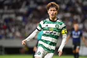 Celtic’s Kyogo is the favourtie to be the Scottish Premiership top goalscorer this season (Pic: Getty) 