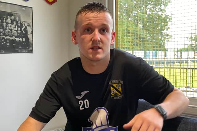 Mark Kyle is in his third season with Bellshill Athletic