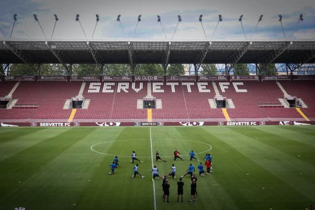 The Stade de Geneve has a capacity of just over 30,000