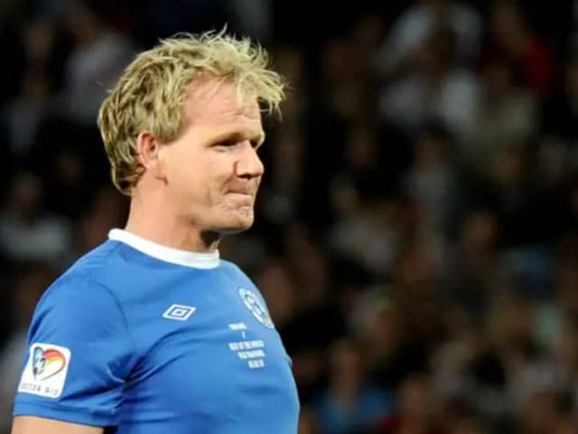 Gordon Ramsay had a promising career at Rangers before an injury redirected his passion to cooking