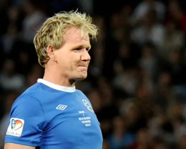 Gordon Ramsay had a promising career at Rangers before an injury redirected his passion to cooking