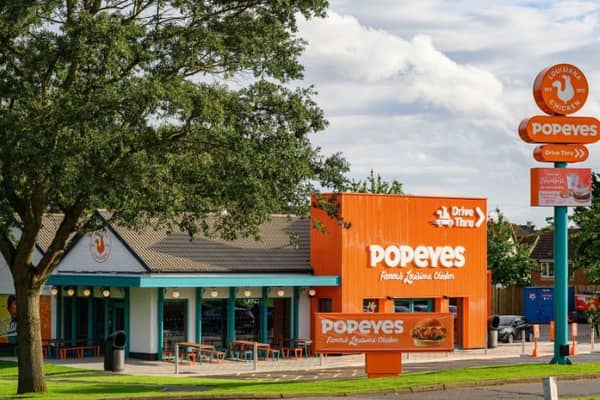 Popeyes, the Louisiana fried chicken chain, will open in Barrhead later this year 