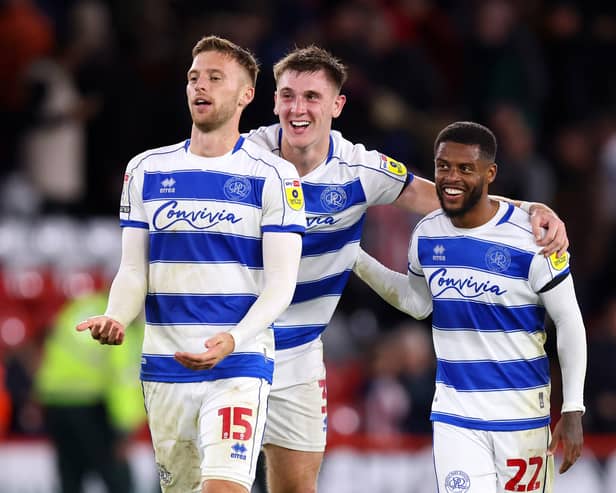 QPR midfielder Sam Field (left) has been linked with a summer move to Rangers (Pic: Getty) 