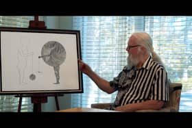 Billy Connolly discusses his latest artwork
