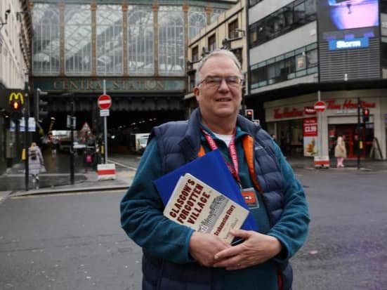 Kevin Scott discovered his family connection to Grahamston by chance - and now gives tours exploring the hidden history of Glasgow’s forgotten village