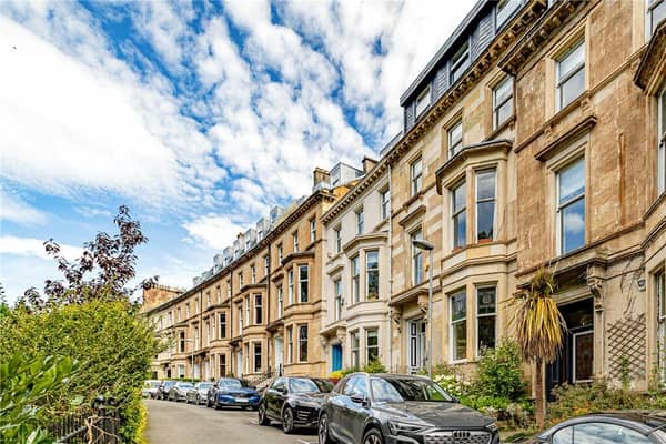 The front of the property on Botanic Crescent. 