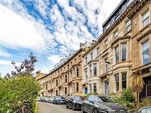 The front of the property on Botanic Crescent. 