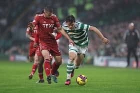 Celtic last faced Aberdeen in the final league match of the 2022/23 Scottish Premiership season (Pic: Getty) 