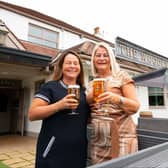 Publican Anne Dickie has received a long service certificate for more than 20 years running The Woodend Bar in Mount Vernon ,Glasgow and nearly 50 years running pubs around Glasgow as she retires and passes the keys onto the next generation, her daughter Lesley Weaver.