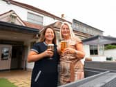 Publican Anne Dickie has received a long service certificate for more than 20 years running The Woodend Bar in Mount Vernon ,Glasgow and nearly 50 years running pubs around Glasgow as she retires and passes the keys onto the next generation, her daughter Lesley Weaver.