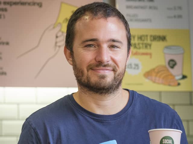 Social Bite Josh Littlejohn launched his first book, Pay It Forward, on August 17