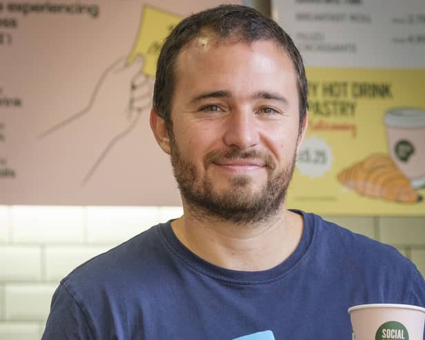 Social Bite Josh Littlejohn launched his first book, Pay It Forward, on August 17