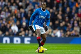 Glen Kamara in action for Rangers in Scottish Cup in February 2023