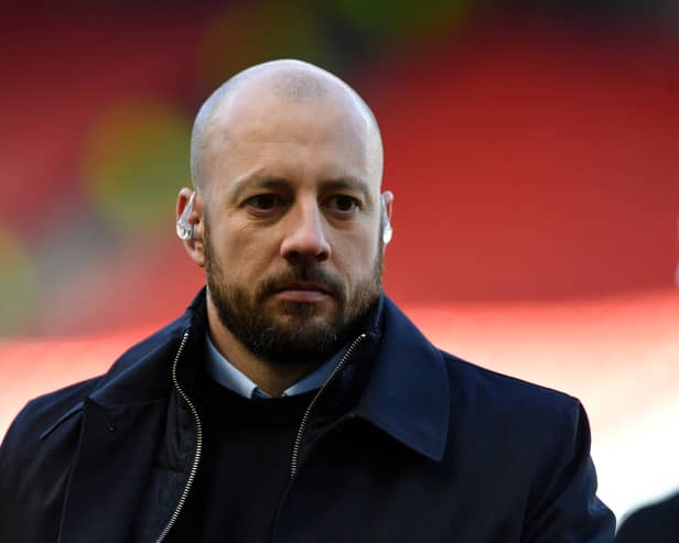 Former Rangers player Alan Hutton was particularly impressed with one player during Tuesday’s 2-2 draw with PSV (Pic: Getty) 