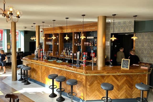The newly refurbished interior of The Millwood in Shawlands - formerly Finlay’s