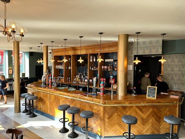 The newly refurbished interior of The Millwood in Shawlands - formerly Finlay’s