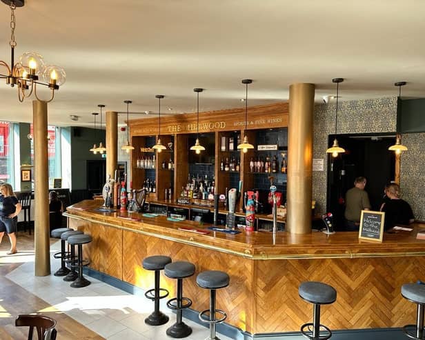 The newly refurbished interior of The Millwood in Shawlands - formerly Finlay’s