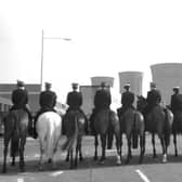 Police were called to quell the strikes at Ravenscraig - a long-running issue throughout the 80’s as local coal workers would picket the gates and later workers would fight to keep the steelworks open.