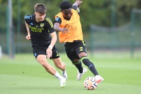 Arsenal defender Kieran Tierney is set to join La Liga club Real Sociedad on loan (Pic: Getty) 