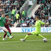 Ollie Watkins scored against David Marshall (Image: Getty Images)