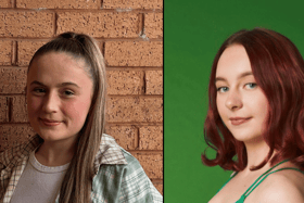 Grace (left) and Ellie(right) will take to the stage with the Alvin Ailey American Dance Theater at the Edinburgh Fringe 2023.