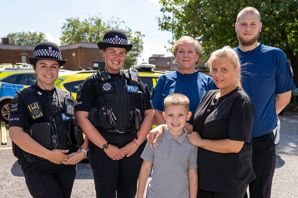 Brave 7-year-old praised for ‘quick thinking’ and dialling 999 after mum collapsed