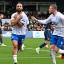 Kemar Roofe scores against Ross County (Credit: SNS Group)