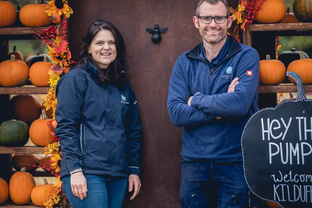 Lucy and Russ Calder of Kilduff Farm