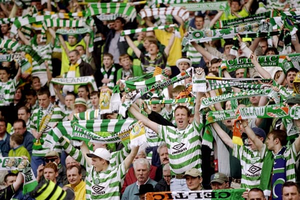 Celtic fans (Image: Getty Images)