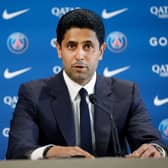 Paris Saint Germain’s president Nasser al-Khelaifi